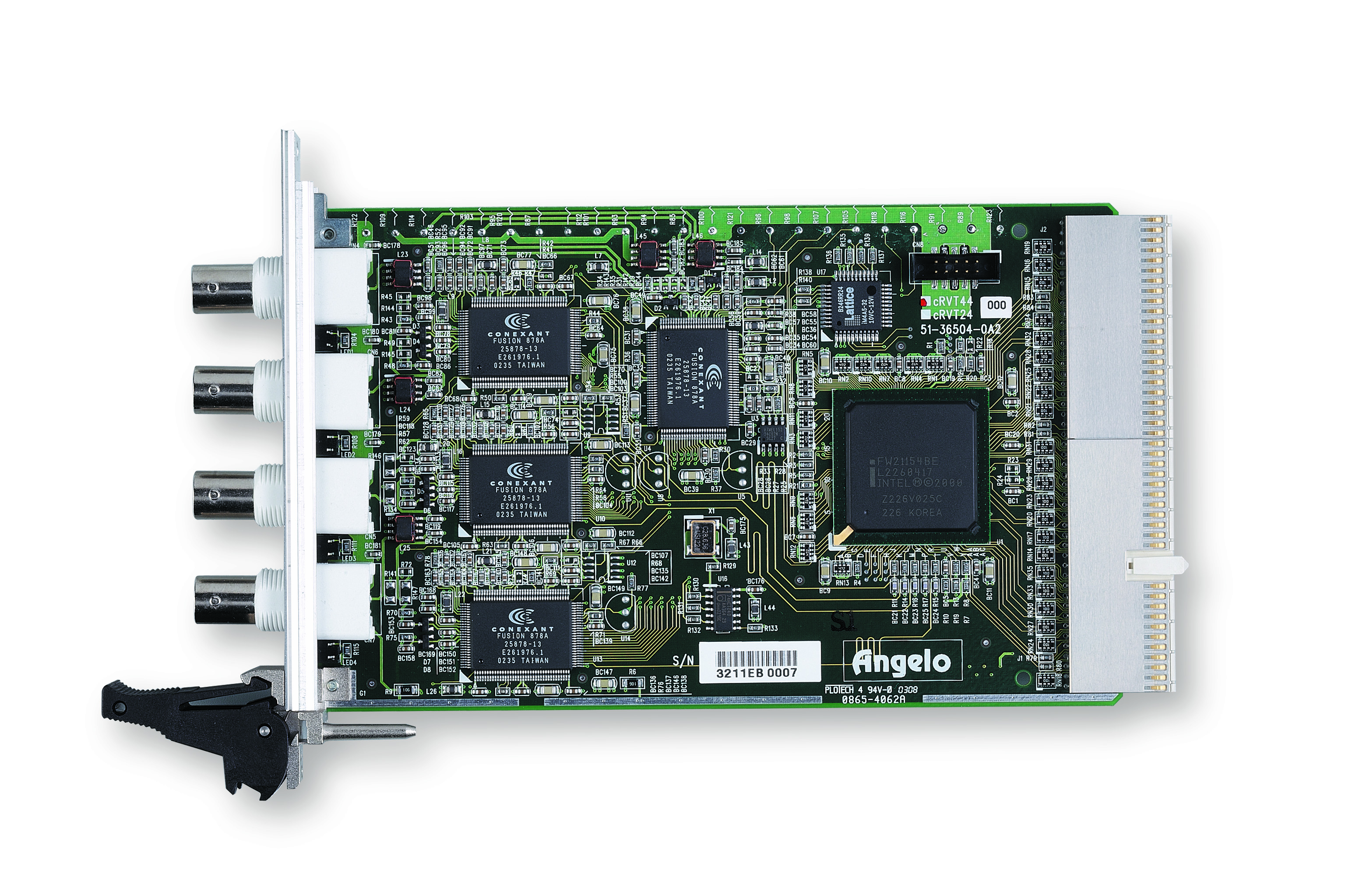 Quad Simultan 878A cPCI 3U Image Acquisition Card